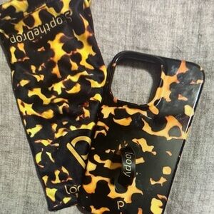 DNA Couture Black and Yellow Camo Phone Case